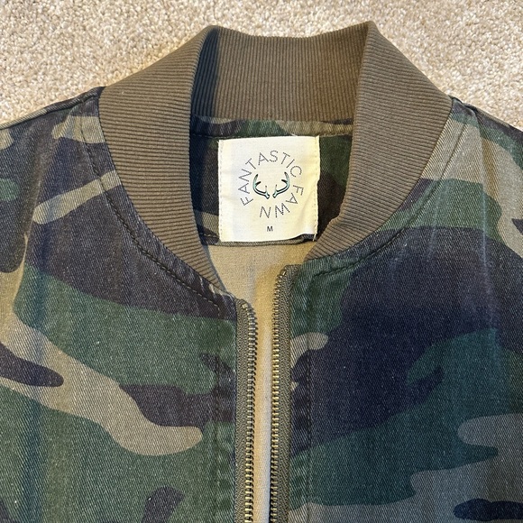 Camo Bomber Jacket - Picture 3 of 5